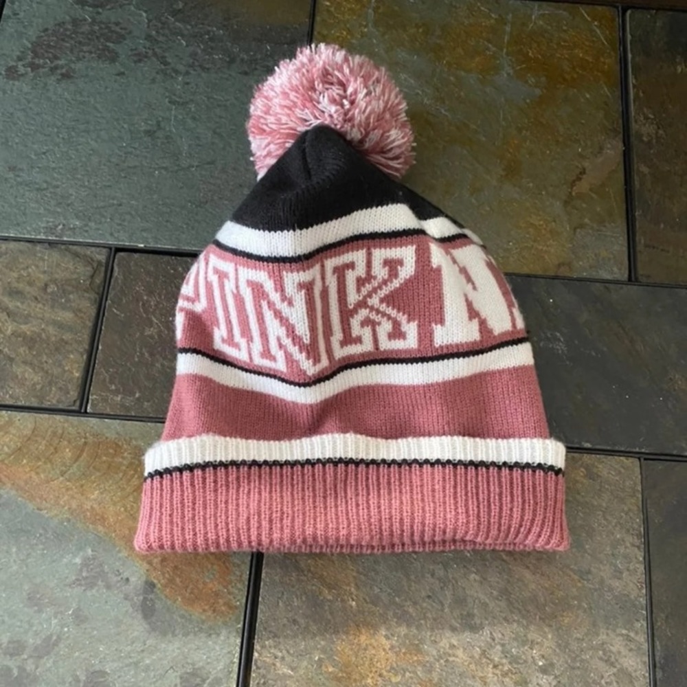PINK beanie